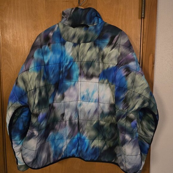 Free People Movement Pippa Printed Packable Jacket Blurry Flower Combo Large - Picture 4 of 8